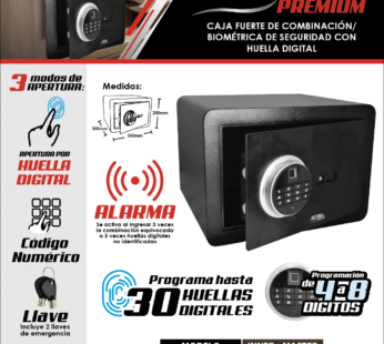 Caja fuerte biométrica Adir